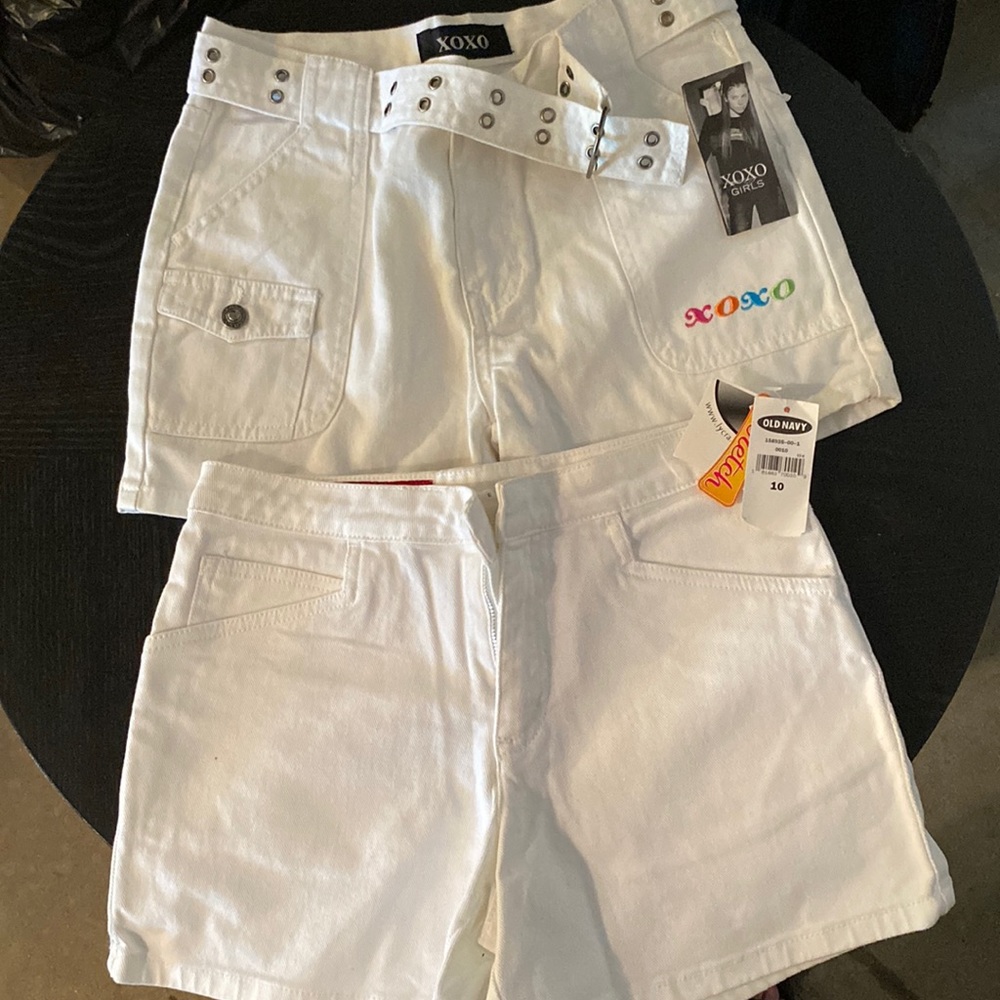 Girls Old Navy Shorts - 2 Pair Size 10 & 12